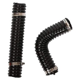 OVO Flex Easy Retrofit Flexible Pipes to Install Quickly and Easily a New Central Vacuum to an Existing Pipiping Network, Black (PIP-FLEX-12-HCSS)