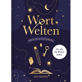 Wort Welten: Buchjournal XXL - Lesetagebuch & Buchjournal für 100 Bücher | Buchtagebuch für Blogger und Booktok | Reading Journal | Lesetracker | Buchlisten | Blogging-Tools | Lesechallenges