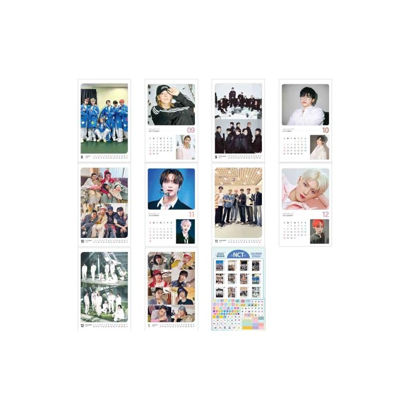 2025 K-STAR Wall Calendar (NCT)