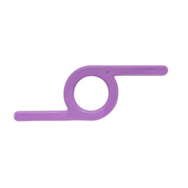 TalkTools Chewy | Oral Motor Sensory Tool for Kids and Toddlers | Therapy Tools to Improve Chewing and Biting (Purple Smooth, 2 Count (Pack of 1))