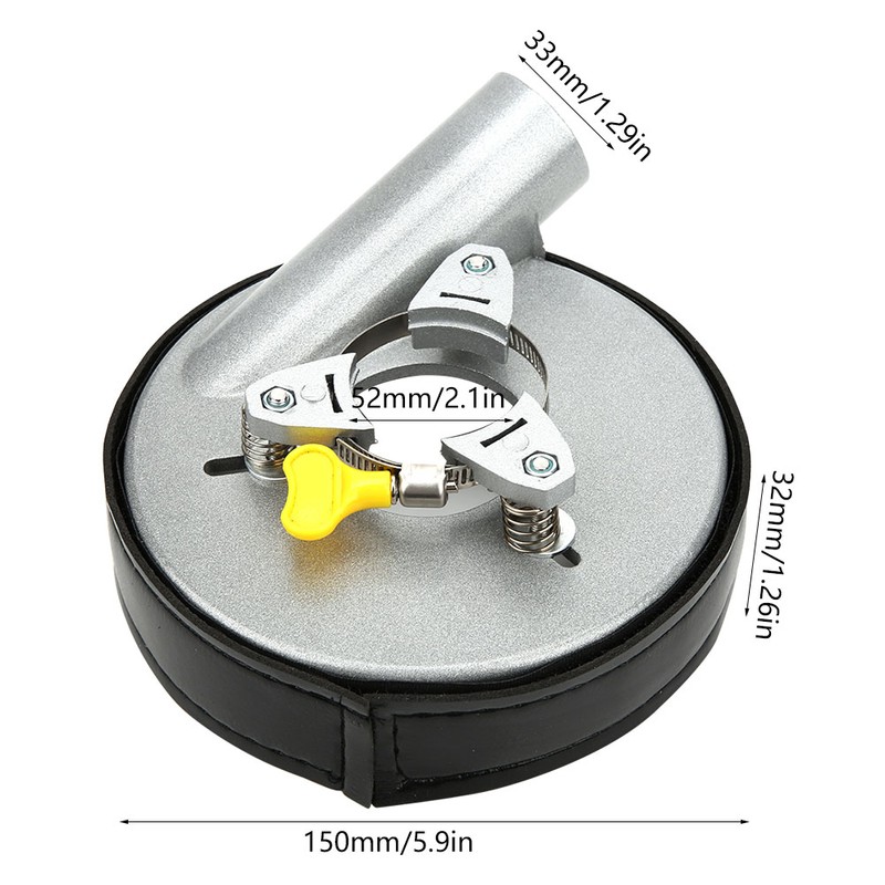 Aluminum Grinding Dust Shroud Cover Case Power Tool Parts for