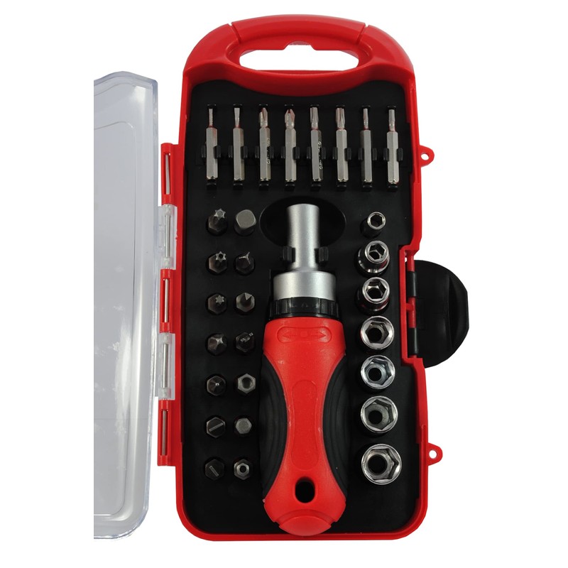 DIY TECH UK - 30 in 1 Magnetic Ratchet Screwdriver