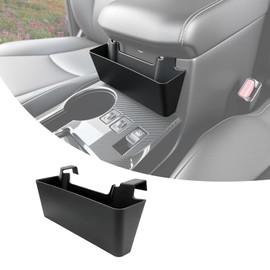 Qyebbk Center Console Organizer for 2010-2024 Toyota 4Runner Hanging Armrest Box Storage Tray for 4 Runner Interior Accessories(Center Console Hanging Armrest Box/Fit 10-24)