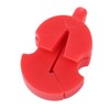 8Pcs Violin Mute Adjustable Rubber Silencer Single Hole Practice Parts