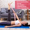 Zuimei 2Pcs Stretching Bands Gymnastics Stretch Band Yoga Straps with