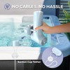 MOMFANN Bath Jet Spa, Bath Jet/Bubble Mode, Cordless Portable Bathtub