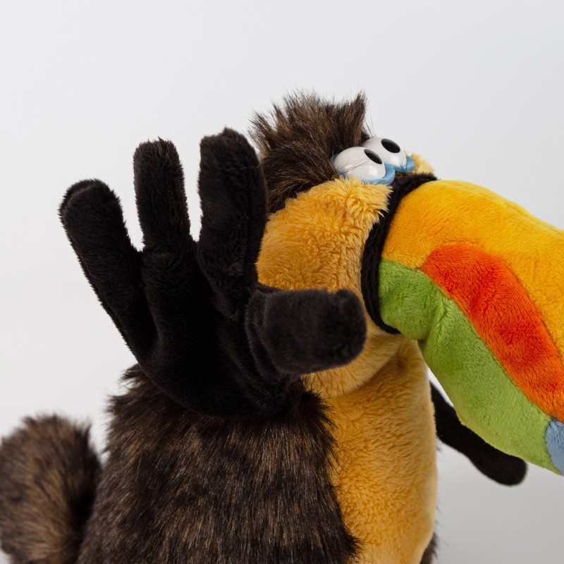 Sigikid 42977 Chakka Toucan Cuddly Toy Kikeriki