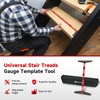 Stair Tread Template Tool, Solid Stair Gauge and Layout Tool,