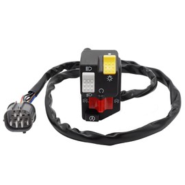 M MATI Handlebar Control Switch Button Start Kill Stop Headlight for Honda Foreman 500 2005-2006 35200-HP0-A01