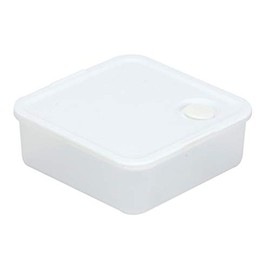 Pearl Metal HB-5731 Shield Keep Storage Container with Valve Square 22.0 fl oz (650 ml)