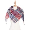 Wander Agio Womens Winter Warm Scarf Triangle Shawls Scarves Stripe