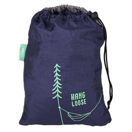 moses. Fernweh Outdoor Hammock, Travel Hammock with 2 Carabiners and 2 Ropes for Attachment, Made of Ultralight Parachute Silk, Load Capacity up to 200 kg (Recommended for 1 Person), Approx. 90 cm x