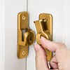 INIRET 2 Packs Enhanced Security Flip Latch Lock - Heavy-Duty