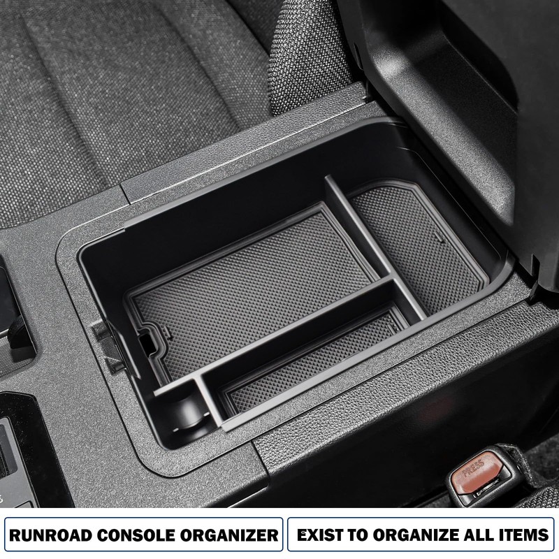 RUNROAD Center Console Organizer Tray Compatible with Toyota Land Cruiser