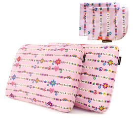 Imaginarium Cooling Memory Foam Fun Pillow with Cool-to-The-Touch Friendship Cover 2 Pack (Pink) Plus 2 Additional Pillow Covers