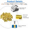 Thread Repair Kit Self-Tapping Thread Inserts M4 24 Pieces