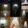 MIAOERJING Keyhole Light Lamp Battery Operated PIR Infrared IR Wireless