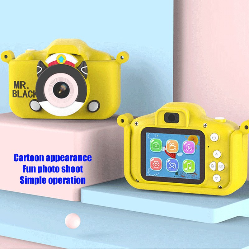 Kids Digital Camera Cute Lightweight 2in Screen Children Camera for