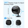 Mini WiFi Camera,Small Magnetic Wireless Cameras,4K 1080P Smart App 2.4Ghz,140°