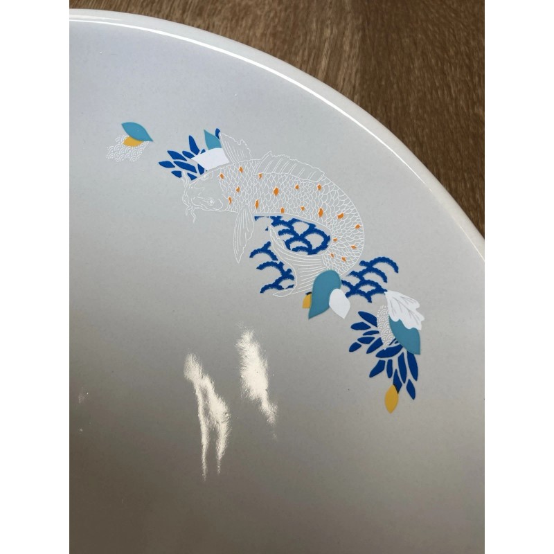 Le Creuset Lotus "Vapeur" LE CREUSET 8" Stoneware Wok Dish