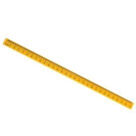 Kozelo Whiteboard Magnetic Ruler - [ 29cm ] Magnetic Blackboard Straight Rulers Measuring Tool for Classroom Home Office Use | Yellow