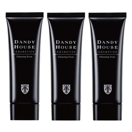 Dandy House Cleansing Foam Men's Face Wash (Set of 3 [1 Bottle, 2.8 oz (80 g) (Approx. 60 Day Supply)]