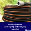 Flexon Flextreme Pro 5/8" x 50ft Performance Rubber Garden Hose