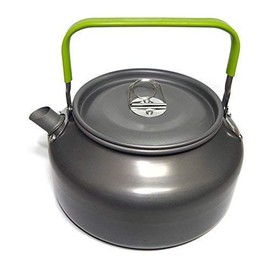 Ecent Portable Aluminium Camping Kettle Kettle Teapot Coffee Pot for Outdoor Picnic Hiking 0.8L / 1.2L