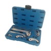 INTBUYING 6pc Adjustable Hook And Pin Wrench Spanner C Spanner