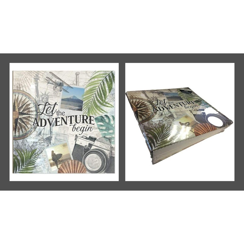 Tallon Let The Adventure Begin 6x4 Photo Album Memo Slip
