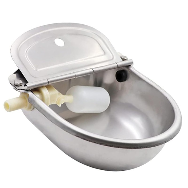 Fsehyue Automatic Animal Drinking Water Bowl with Float Valve and