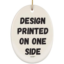 Lovesout Funny You are Great Roofer Christmas Tree Oval Ornament