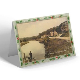 CHRISTMAS CARD - Vintage Yorkshire - Levitt Hagg, E.N.E. Nr. Doncaster (b)