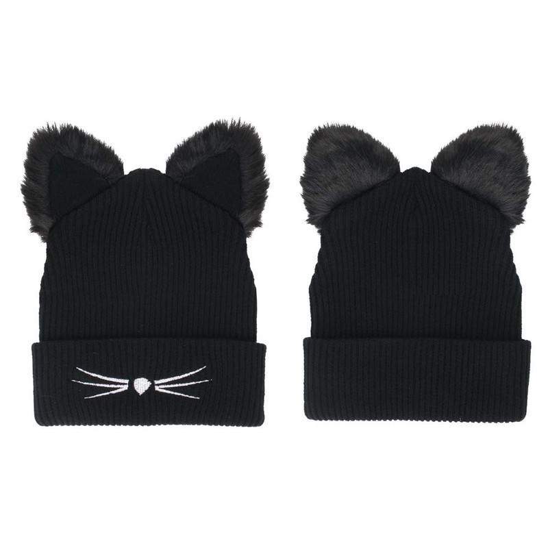 Richoose Strickmütze Damen Winter Strickmütze Mütze Damen Mode Wolle Nette