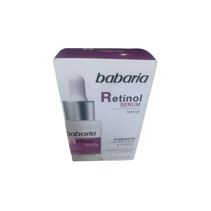 Babaria Serum Facial Retinol, Disminuye Las Arrugas, Piel Mas Firme.