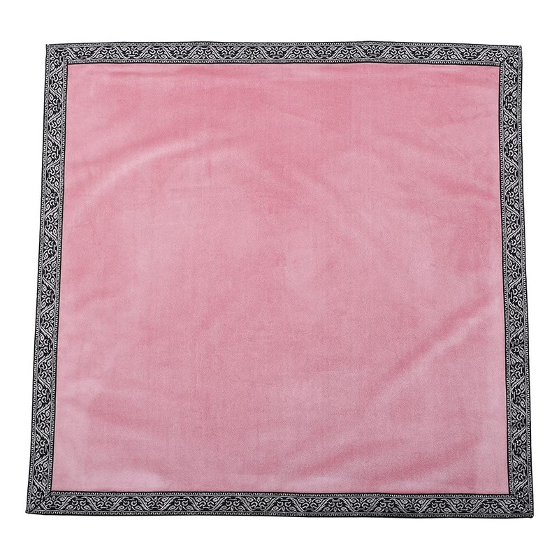 BLESSUME Witch Velvet Altar Tarot Table Cloth and Pouch Square