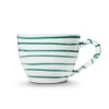 GMUNDNER KERAMIK Teacup Maxima Capacity: 0.4 Litres Green Flamed Crockery