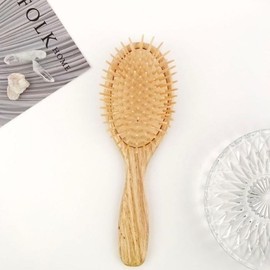 [SS62] Natural Wood Brush Pin Cushion Brush (Big) / [에스에스62]자연목 브러쉬 핀 쿠션 브러쉬(Big)