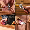 Pink Drill Tool Set Kit DEKOPRO Power Cordless Drill Tool