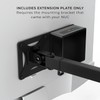 HumanCentric Intel NUC Mounting Bracket VESA Monitor Arm Extension Plate