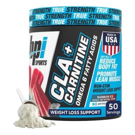 Bpi Clacarnitine Rainbow Ice 50 Porciones Sin Cafeína                                                                                                 