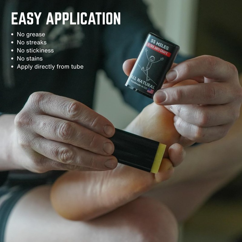 55 Miles Ultra Anti-Chafe Salve For Runners - (small) 0.5oz