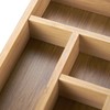 Bamboo Silverware Organizer Tray for Drawer, Kitchen Utensils, Cutlery (14