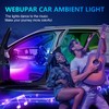 WEBUPAR Acrylic Interior Car Lights, Car Accessories 14 in 1
