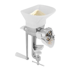 CUBELLIN Animal Feed Pellet Machine Manual Birds Fishing Bait Granulator Pelleter with Hopper Stainless Steel Blades Household Pet Dog Cat Feed Maker (1.5mm)