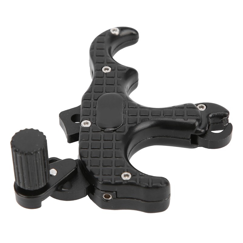 Aluminum Alloy Archery Bow Release Aid 3 Finger Thumb Caliper
