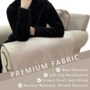 NOYOURS Couch Arm Covers, Anti-Slip Sofa Armrest Cover for Recliner,
