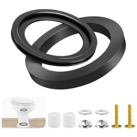 Cautyfky RV Toilet Seal Kit for Dometics 300 310 320 Series Toilets, Replace 385311652 RV Toilet Seal Kit and 385311658 RV Toilet Flush Seal, with Mounting Hardware Kit, 2-in-1 Combo Kit