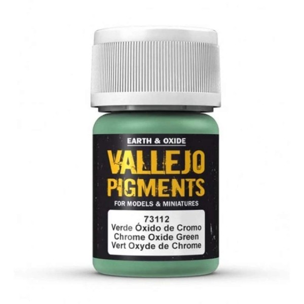 Vallejo 30 ml Pigments - Chrome Oxide Green