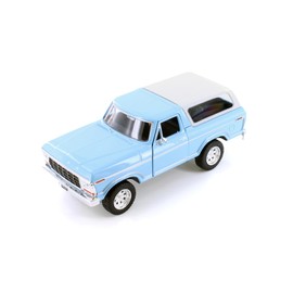 Showcasts 1978 Bronco SUV, Blue 71373WBU - 1/24 Scale Diecast Model Car